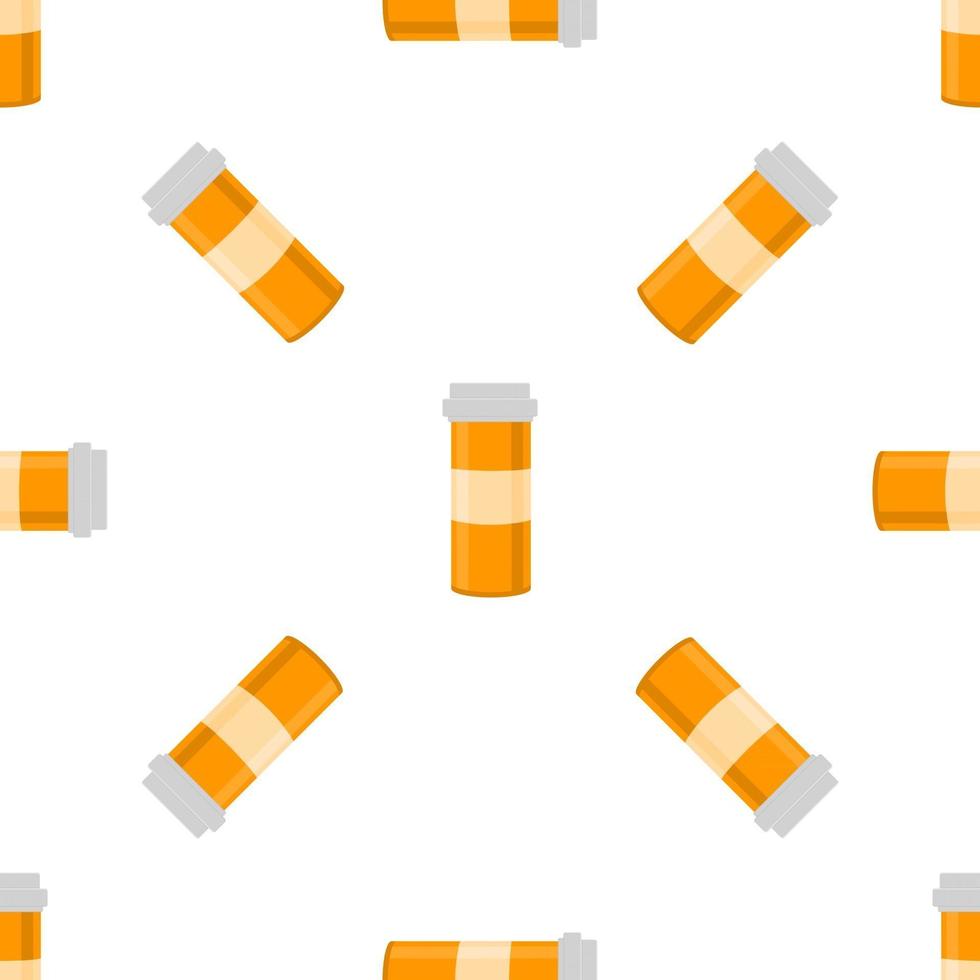 big colored set different types of pills inside close jar vector