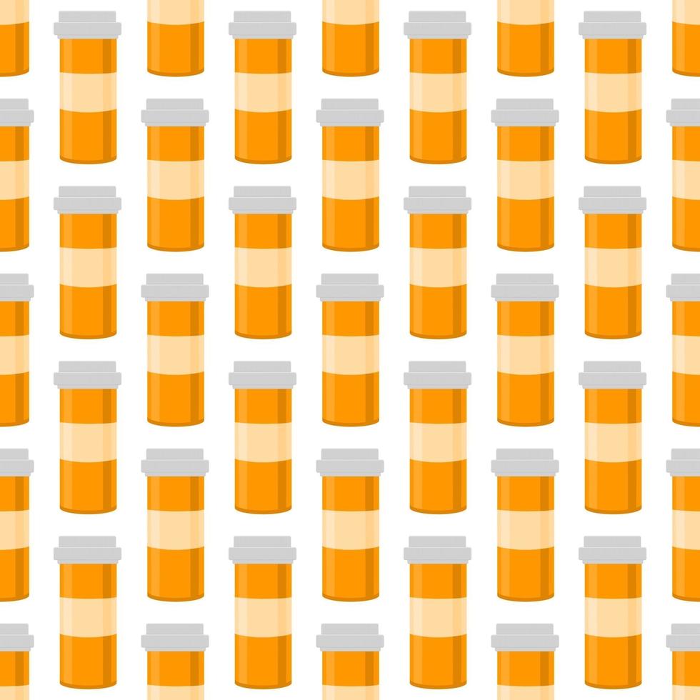 big colored set different types of pills inside close jar vector