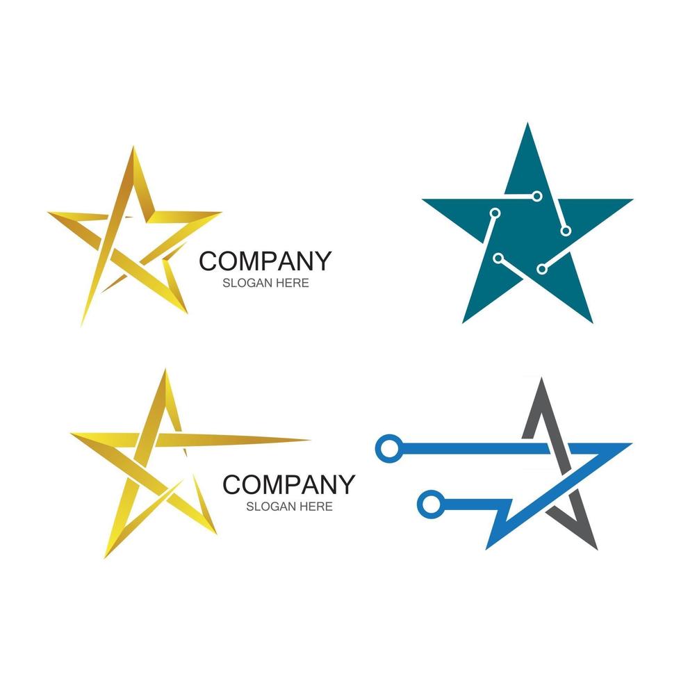 Star logo images vector