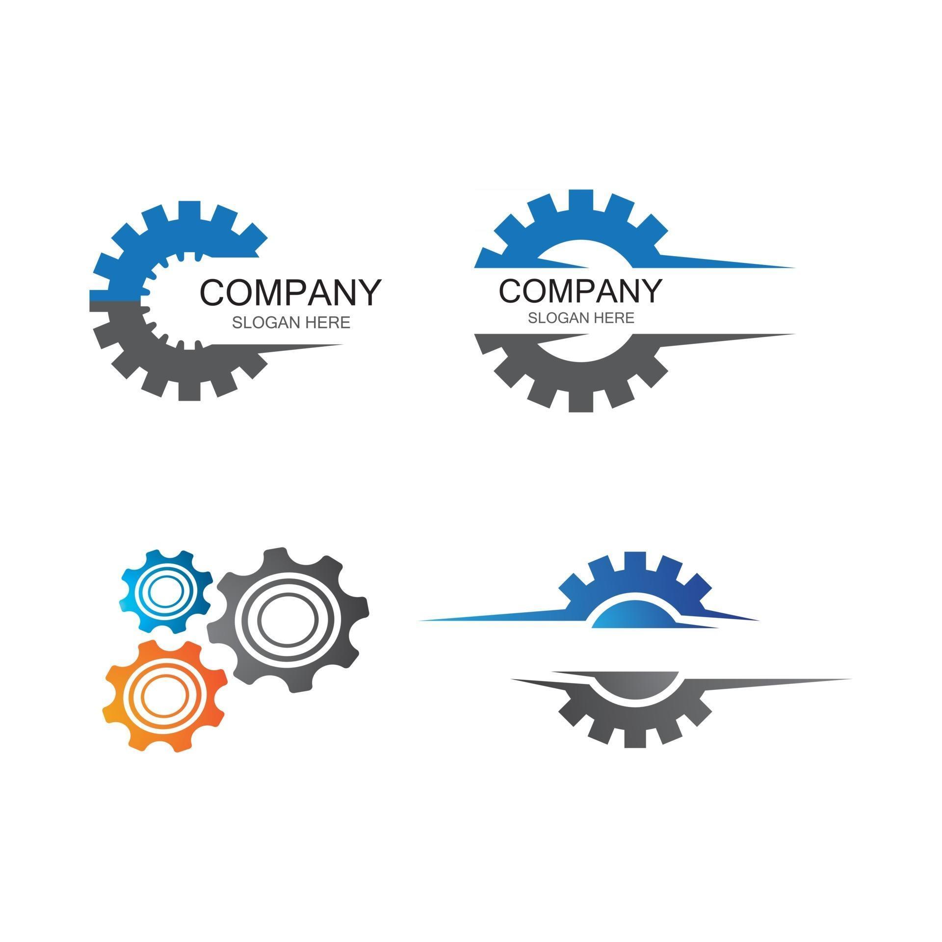 Gear logo images 2995132 Vector Art at Vecteezy