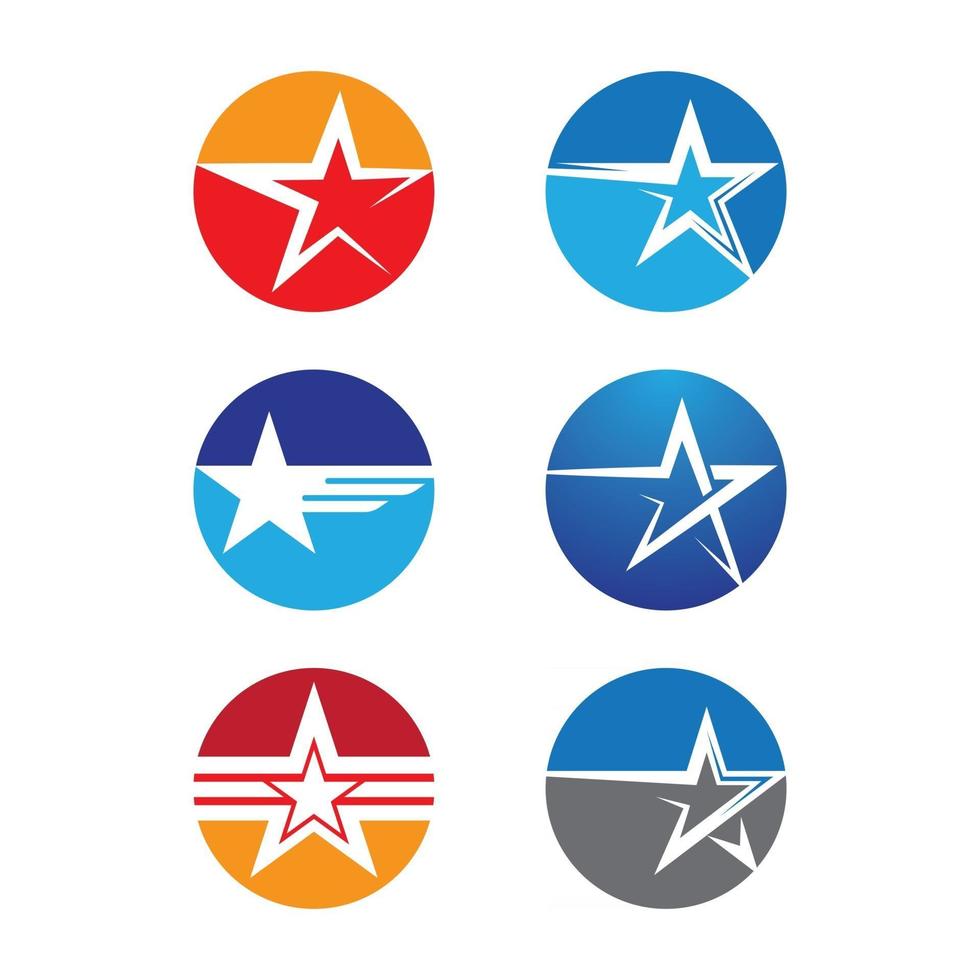 Star logo images vector