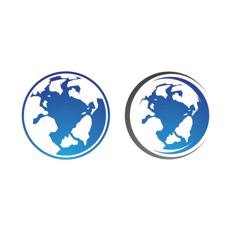 imágenes del logo del globo vector