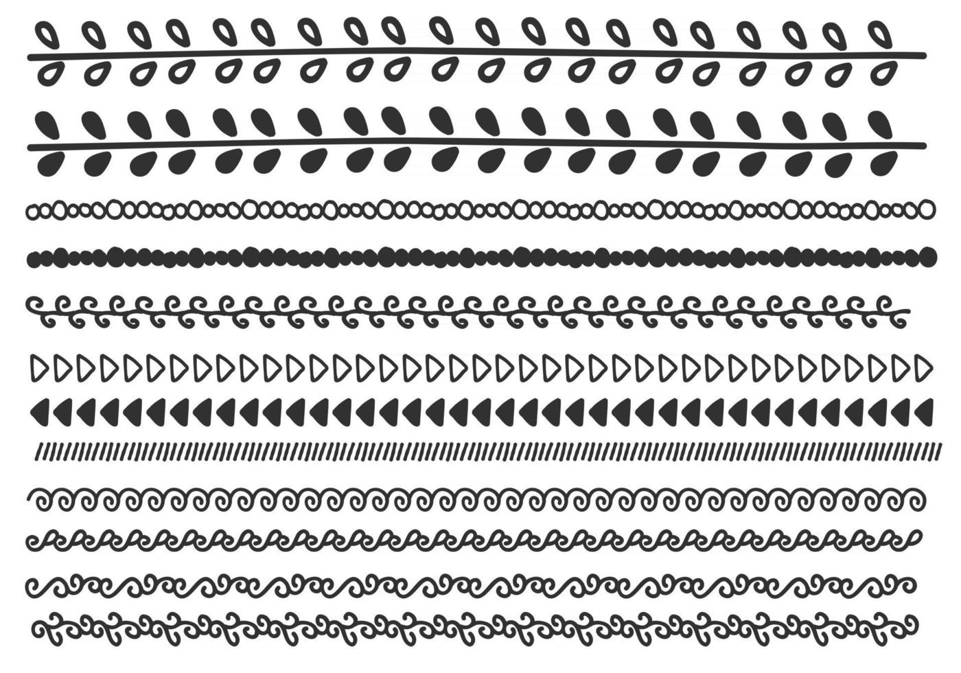 Floral Ornament Border vector