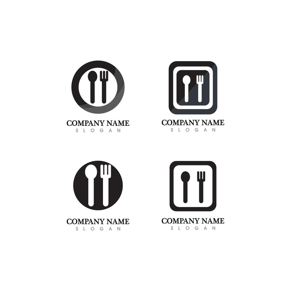 Food cover icon stock rest area icon vector