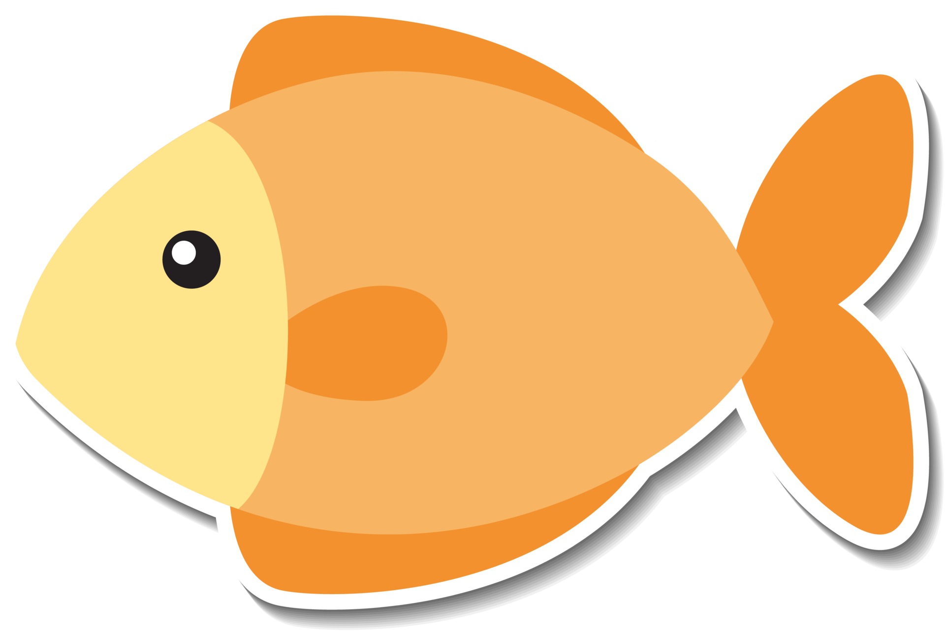 Orange Fish Vector Art, Icons, and Graphics for Free Download