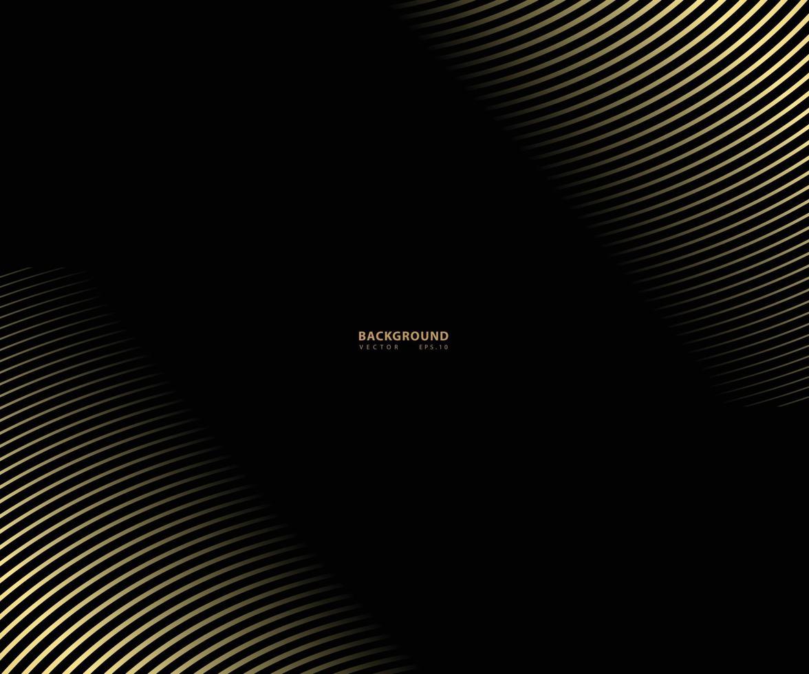 Striped gold line texture. Abstract warped Diagonal Striped Background vector
