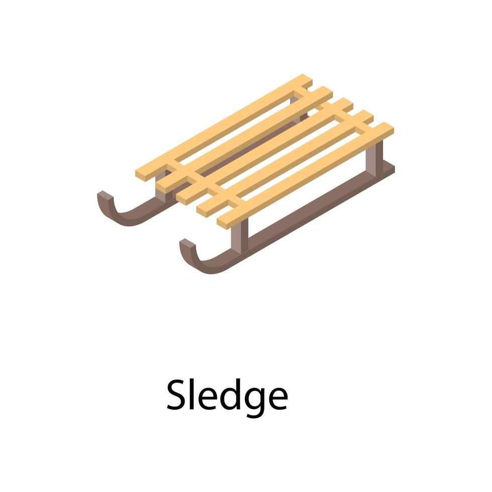 Trending Sledge Concepts vector