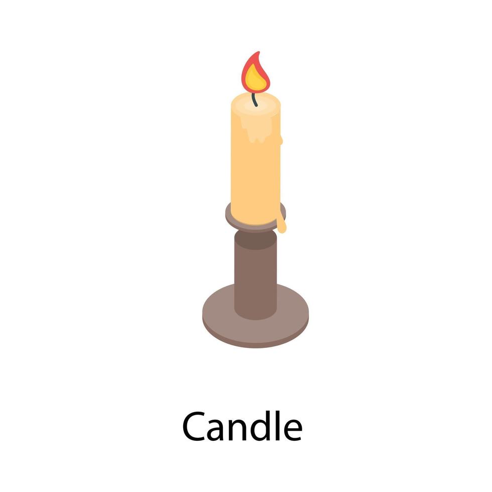 conceptos de velas de tendencia vector