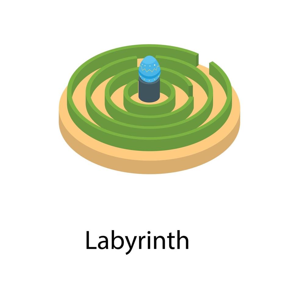 Trending Labyrinth Concepts vector