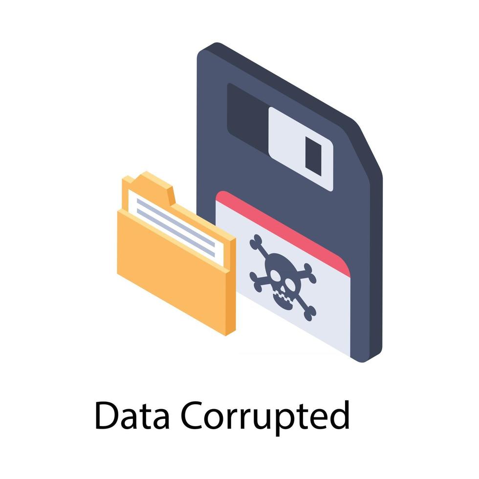 conceptos corruptos de datos vector