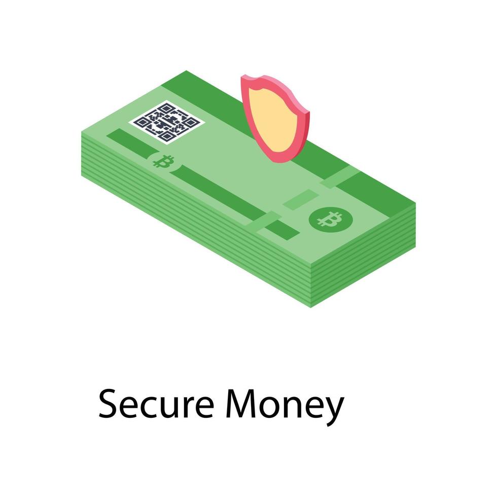 Secure Money Concepts vector