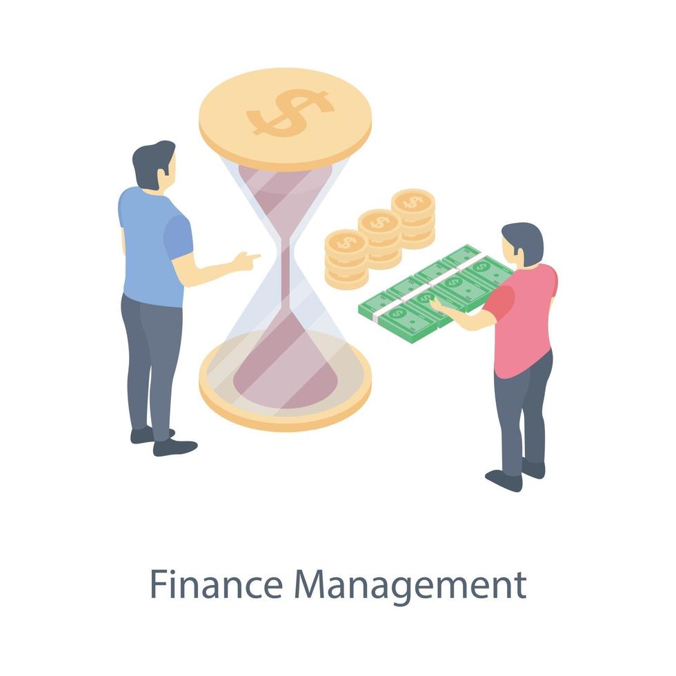 Finance Management Concepts vector