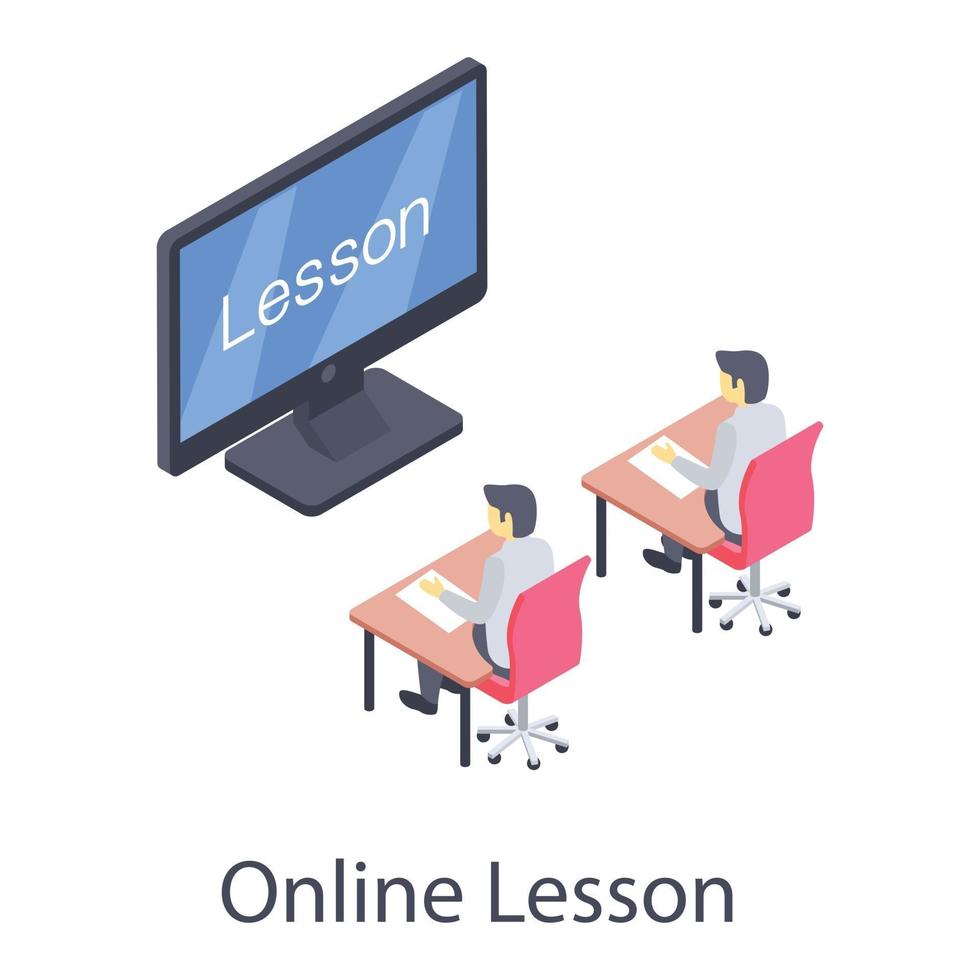 Virtual Education Concepts vector