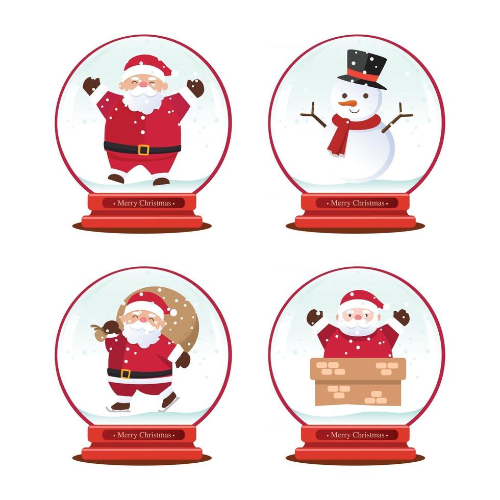 Christmas globe vector, Christmas decoration vector