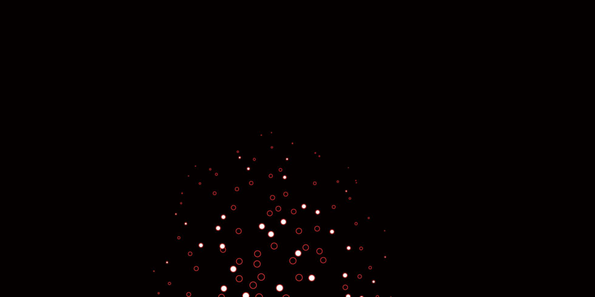 Dark Red vector backdrop with dots.