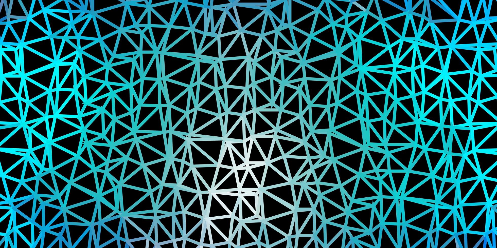 Light blue vector triangle mosaic pattern.