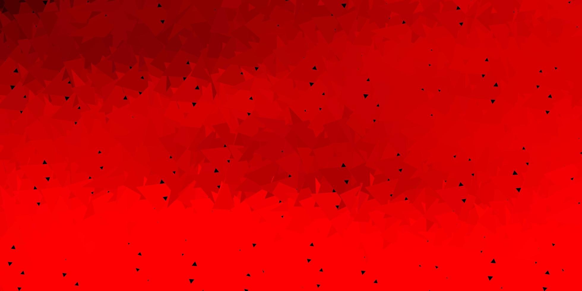 Light red vector poly triangle texture.