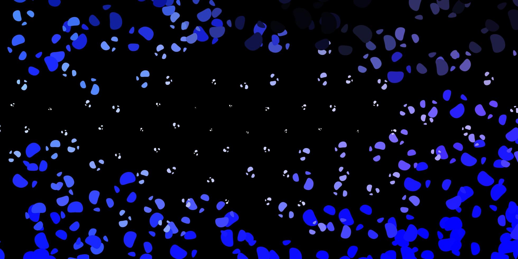 Dark purple vector pattern with abstract shapes.