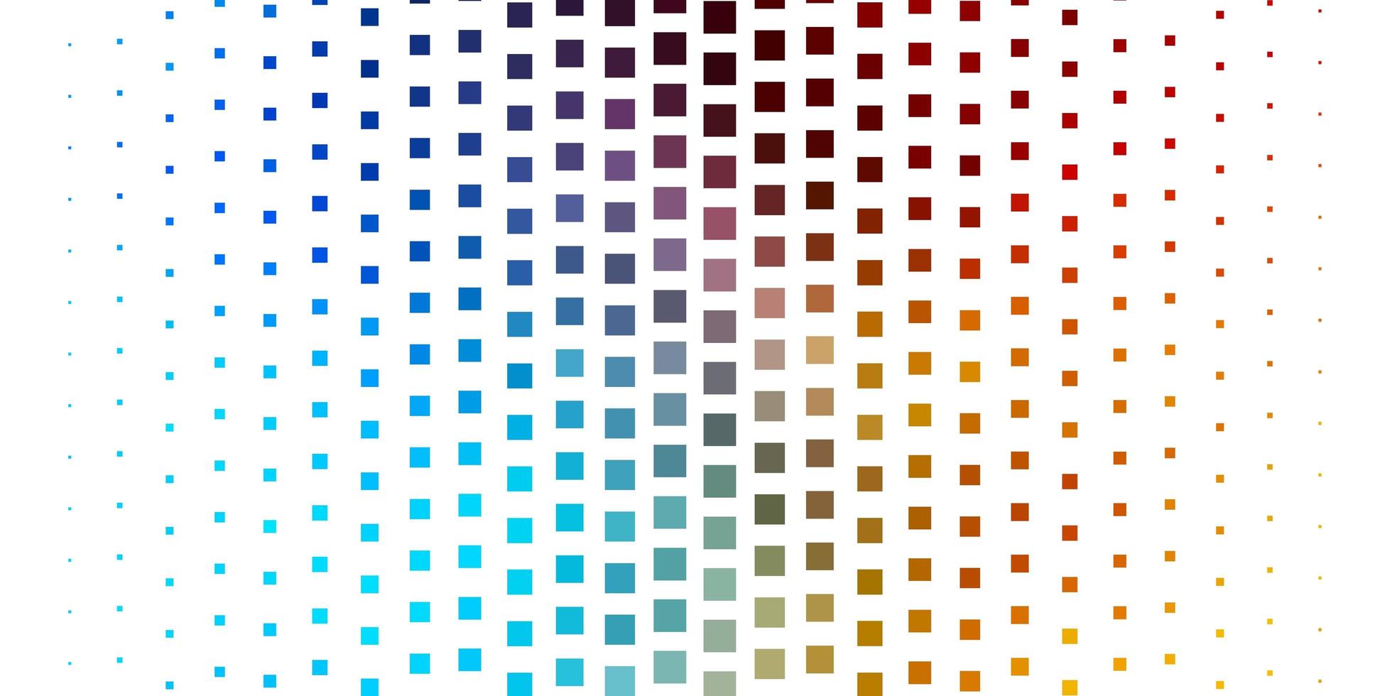 Light Blue, Yellow vector texture in rectangular style.