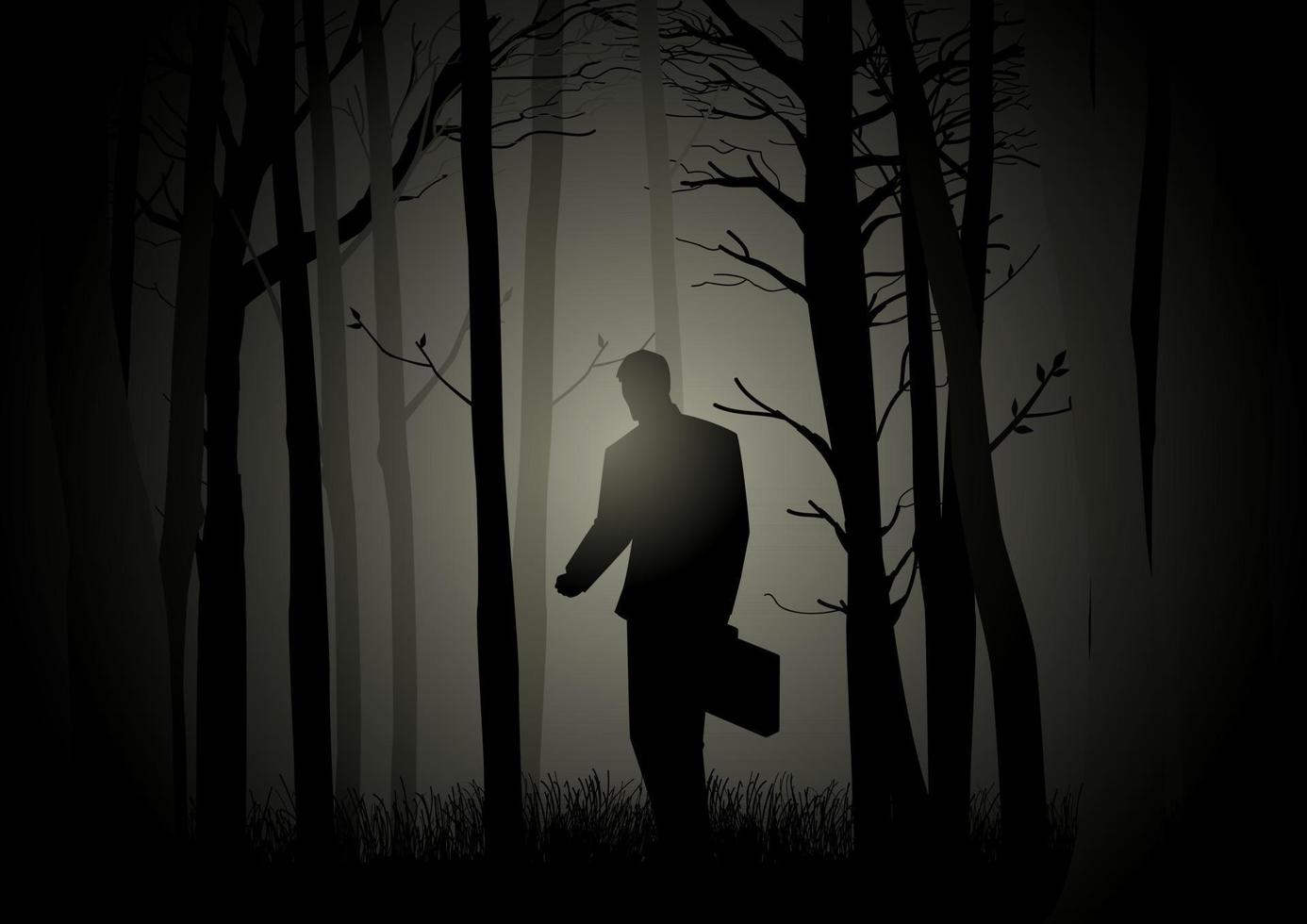 Lost In The Dark vector