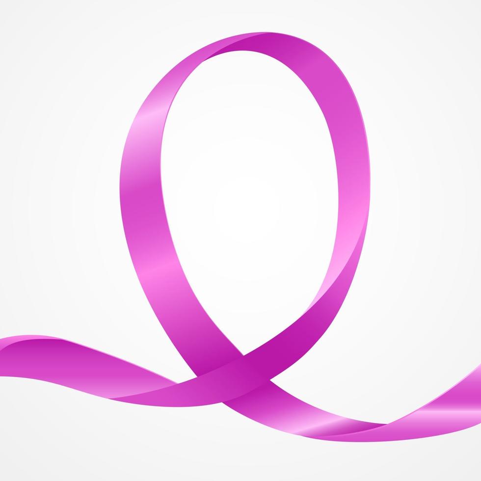 Awareness Pink Ribbon vector