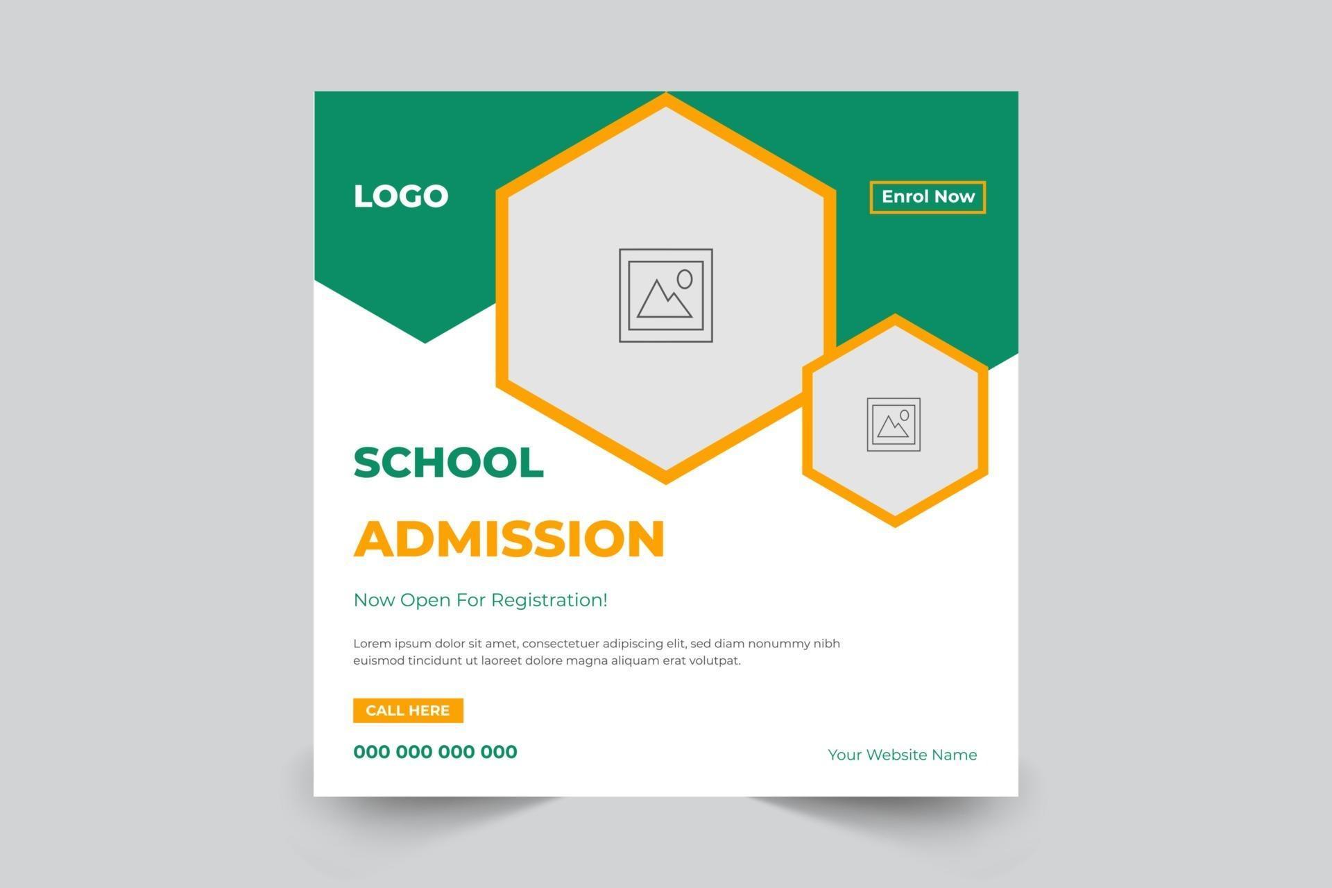 College Banner Template
