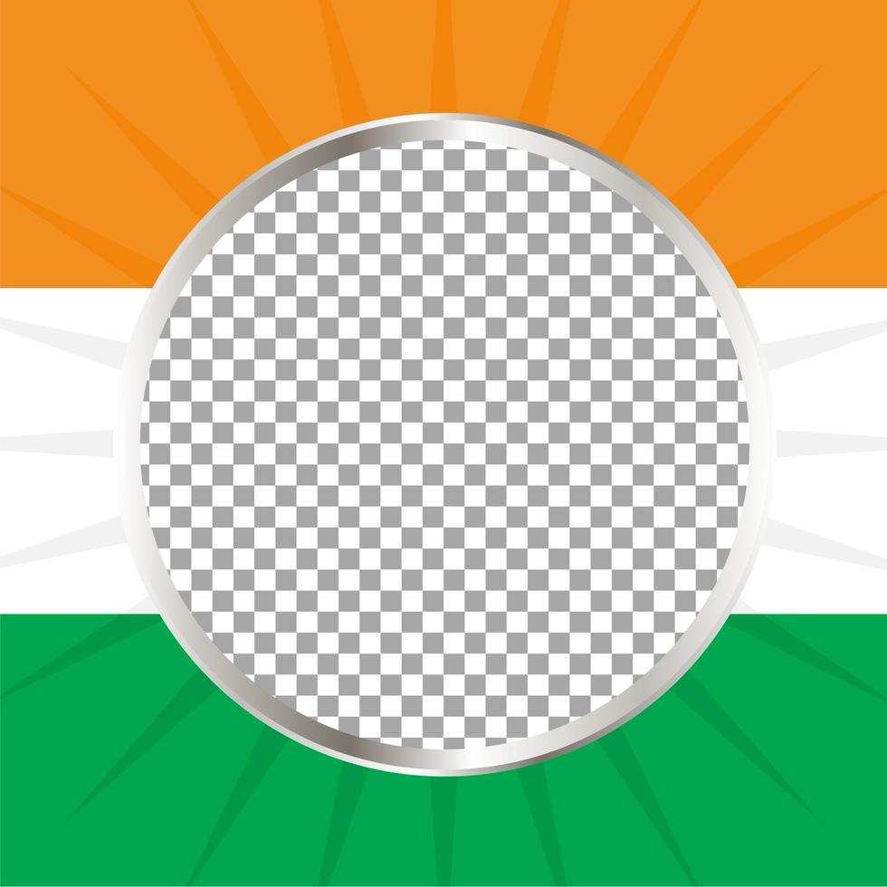 Fondo de publicación de redes sociales indias vector