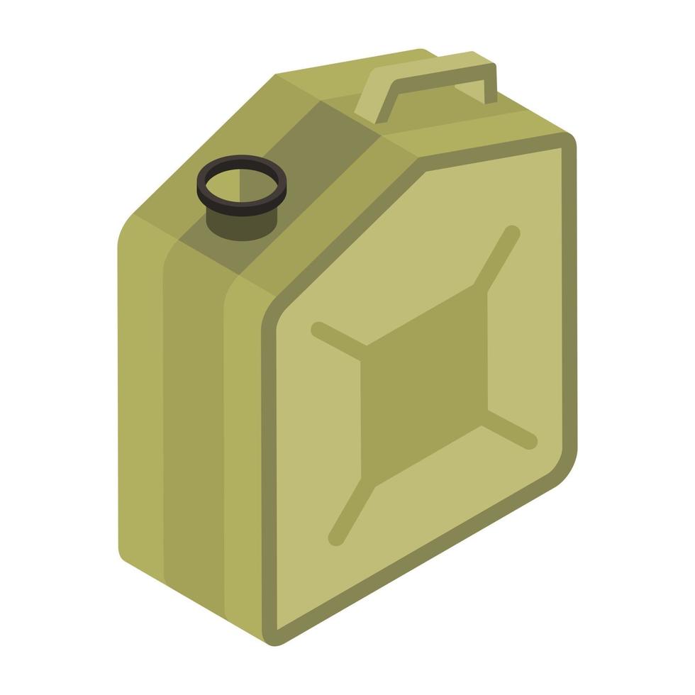 Fuel Canister and Can vector