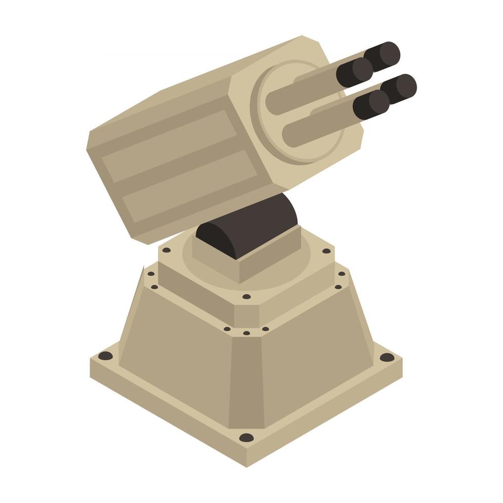 War Launcher Machine vector