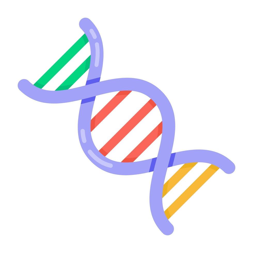 Deoxyribonucleic Acid and genetics vector