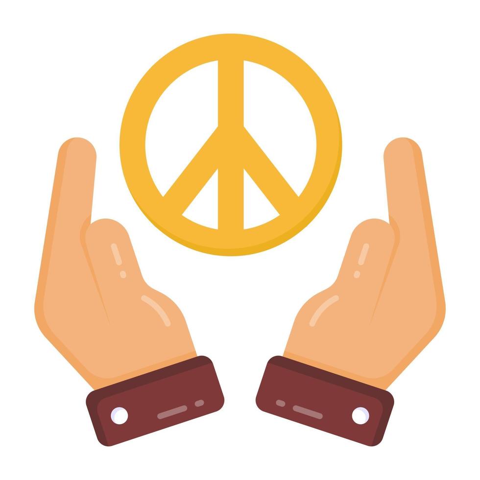 Peace and Care vector