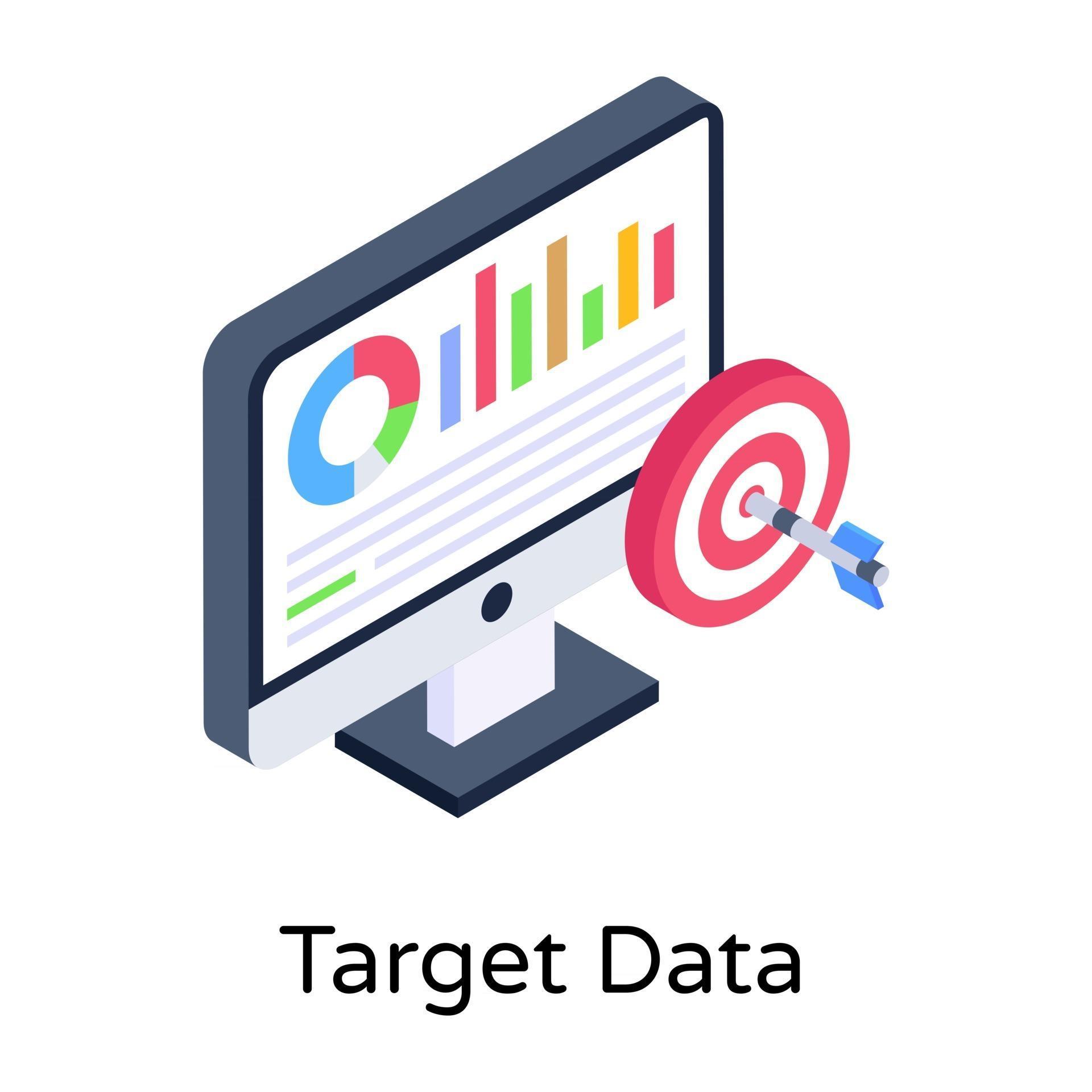 Target Data and Analytics 3002568 Vector Art at Vecteezy