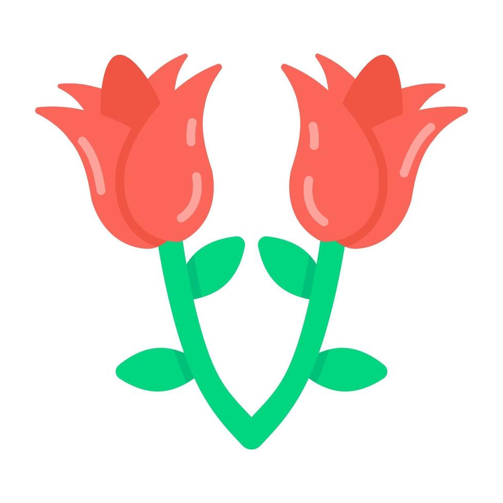 flores y rosas vector