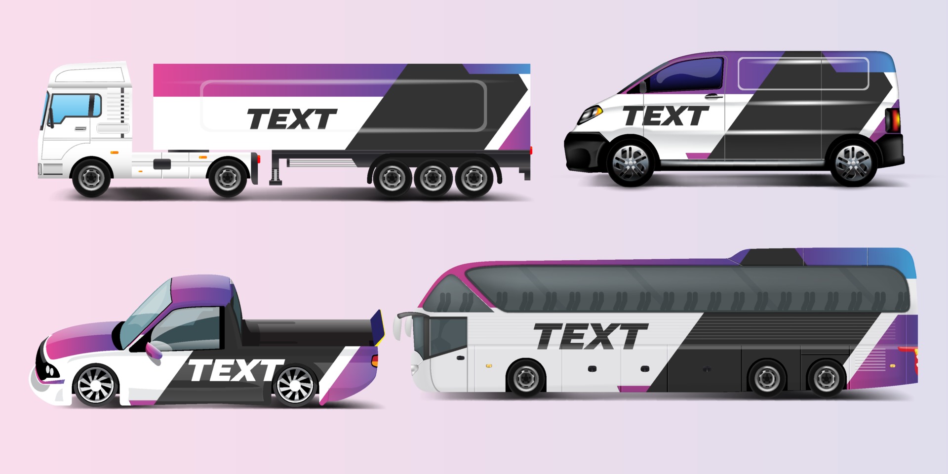 Vector car identity template design set. Branding mock up 3002669