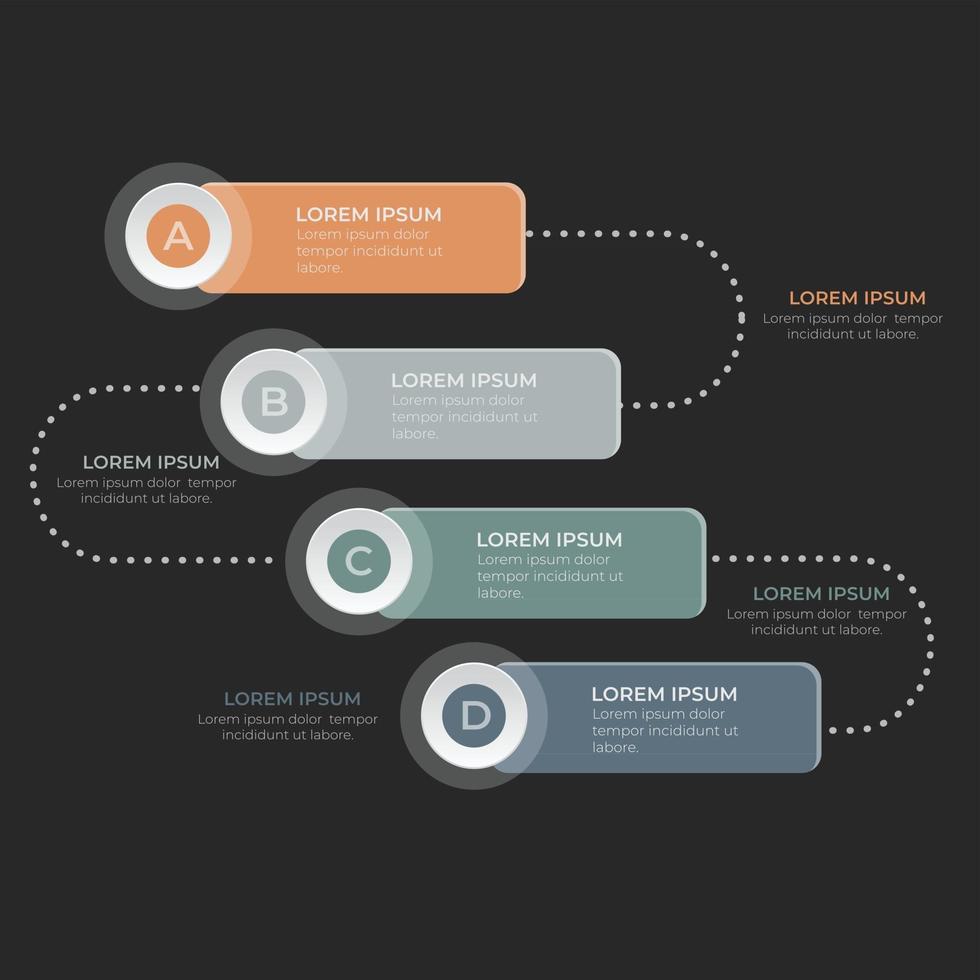 Business infographic design vector