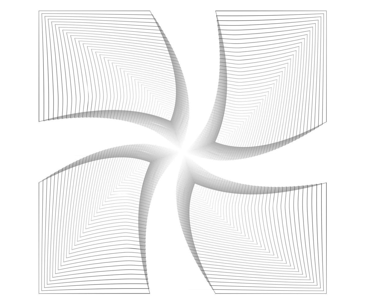 Square vector pattern. Abstract line box texture