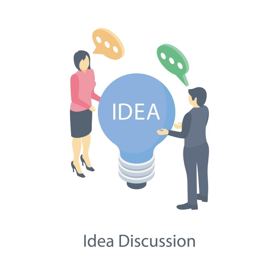 conceptos de discusión de ideas 3003002 Vector en Vecteezy