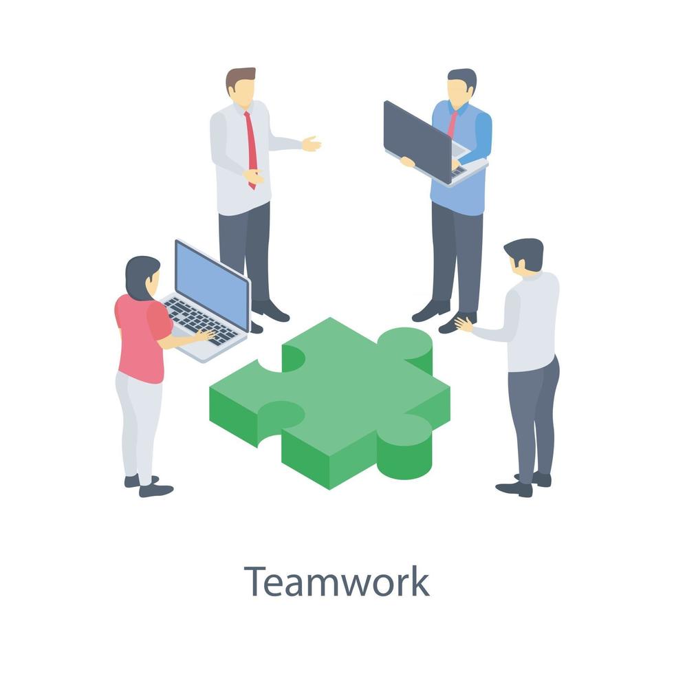 Business Teamwork Concepts vector