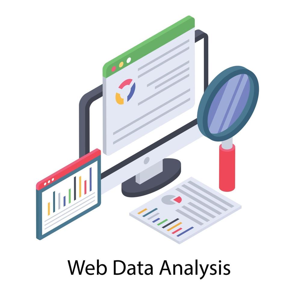 análisis de datos web vector