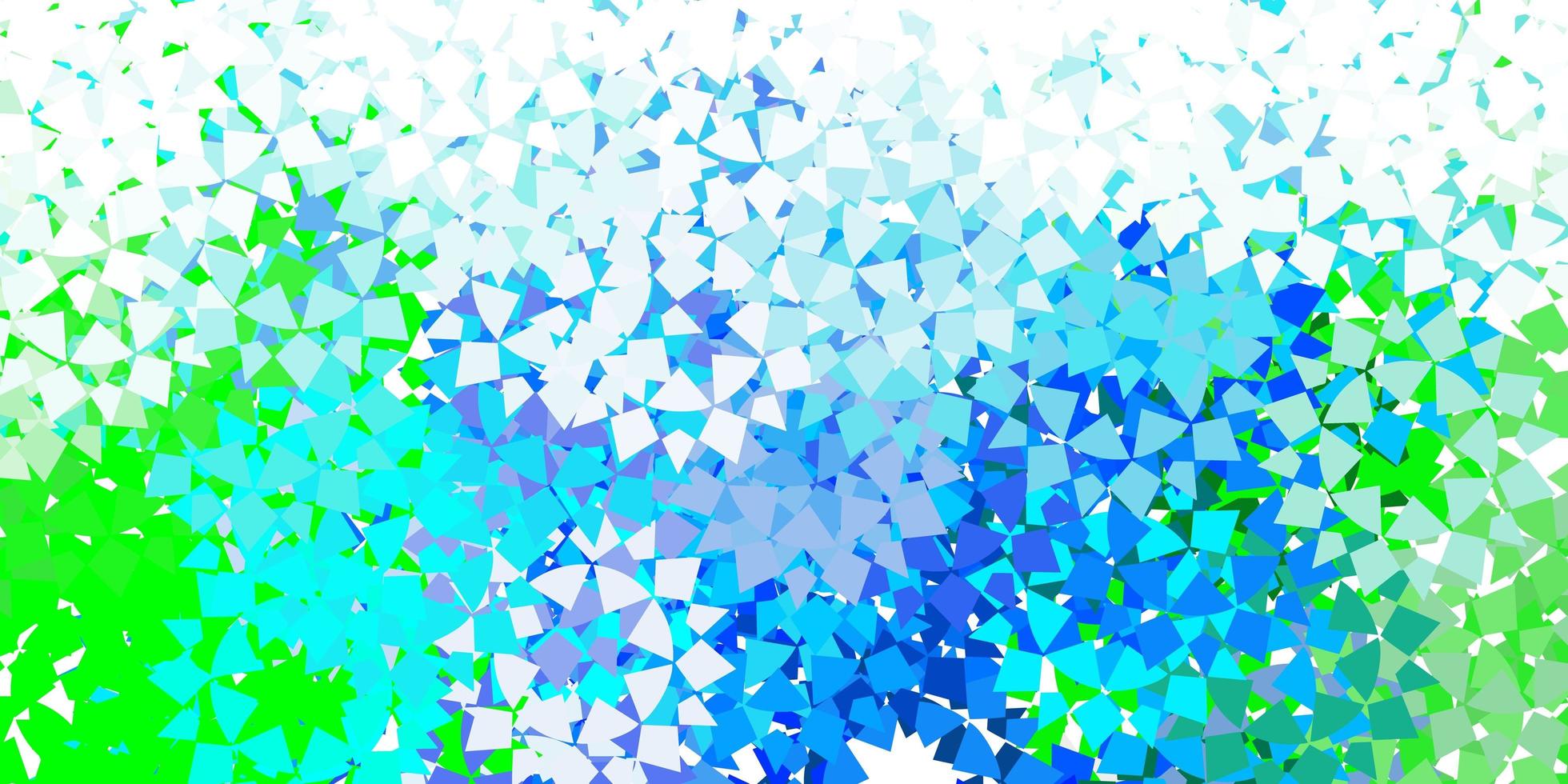 Light blue vector background with polygonal style.