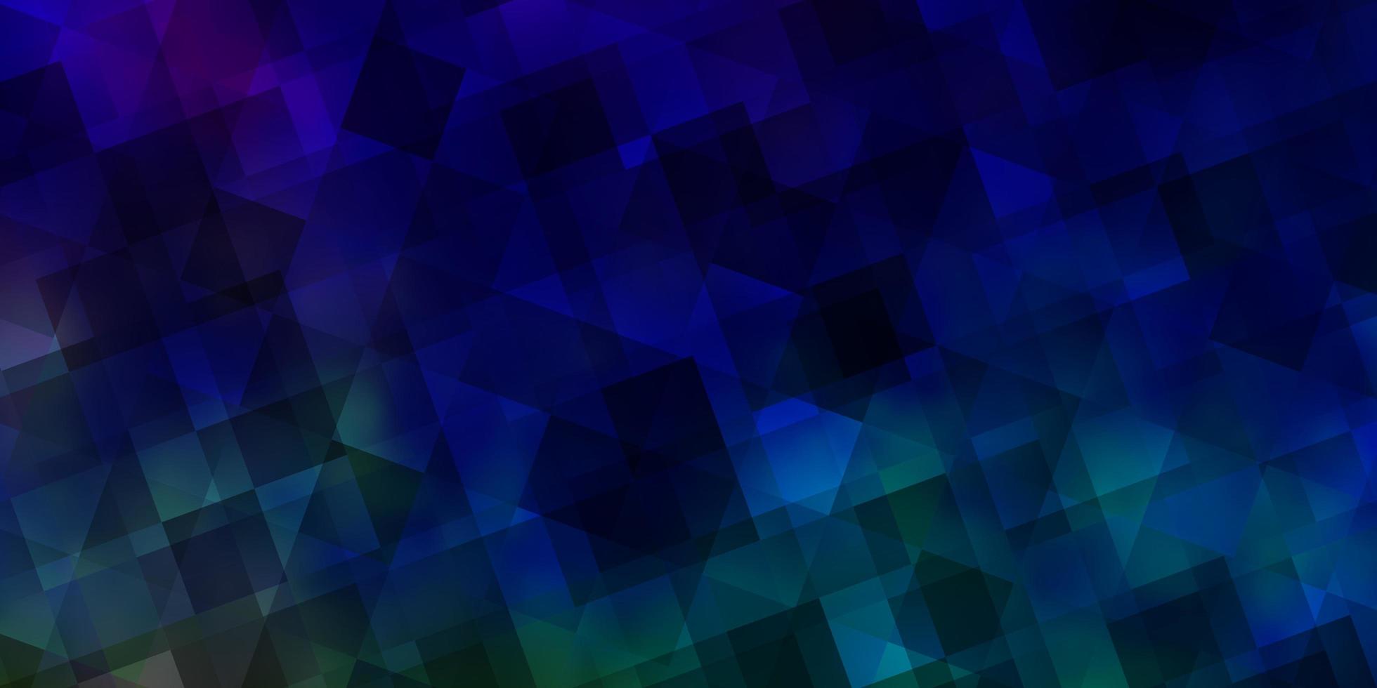 Light Multicolor vector background with polygonal style.