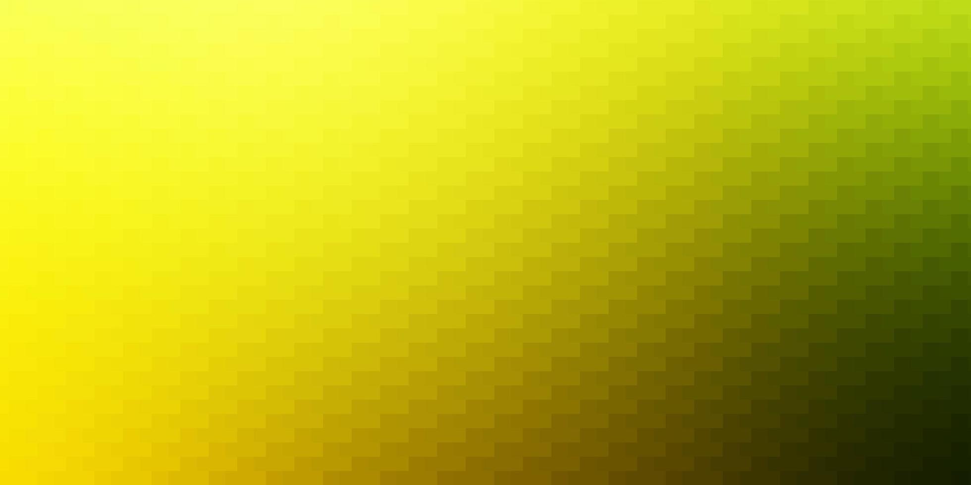 Light Green, Yellow vector texture in rectangular style.