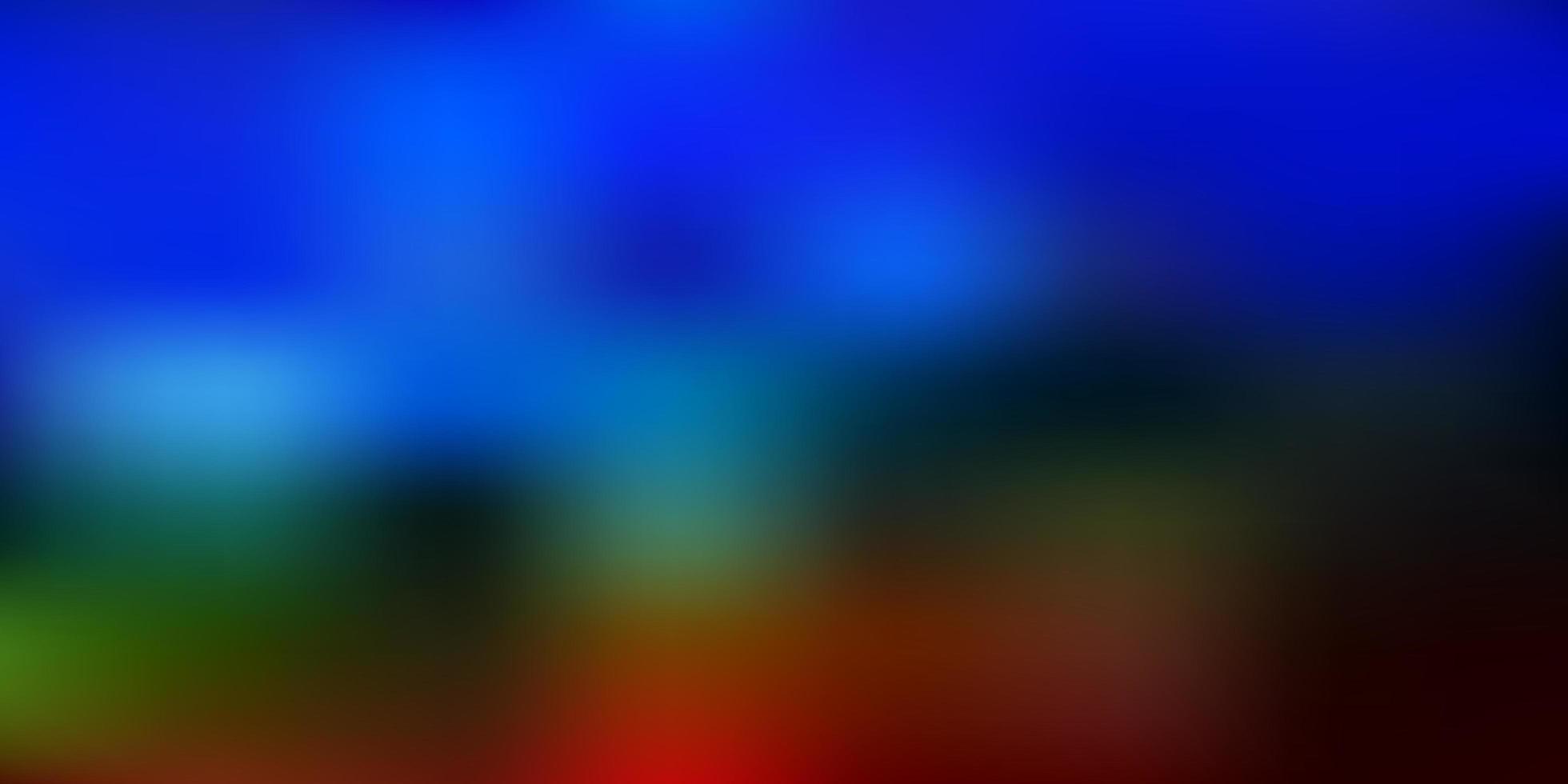 Dark multicolor vector blur pattern.