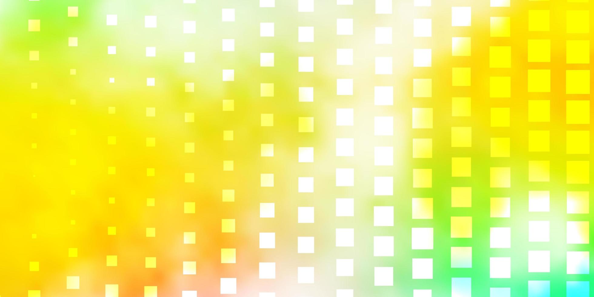 Light Multicolor vector background with rectangles.