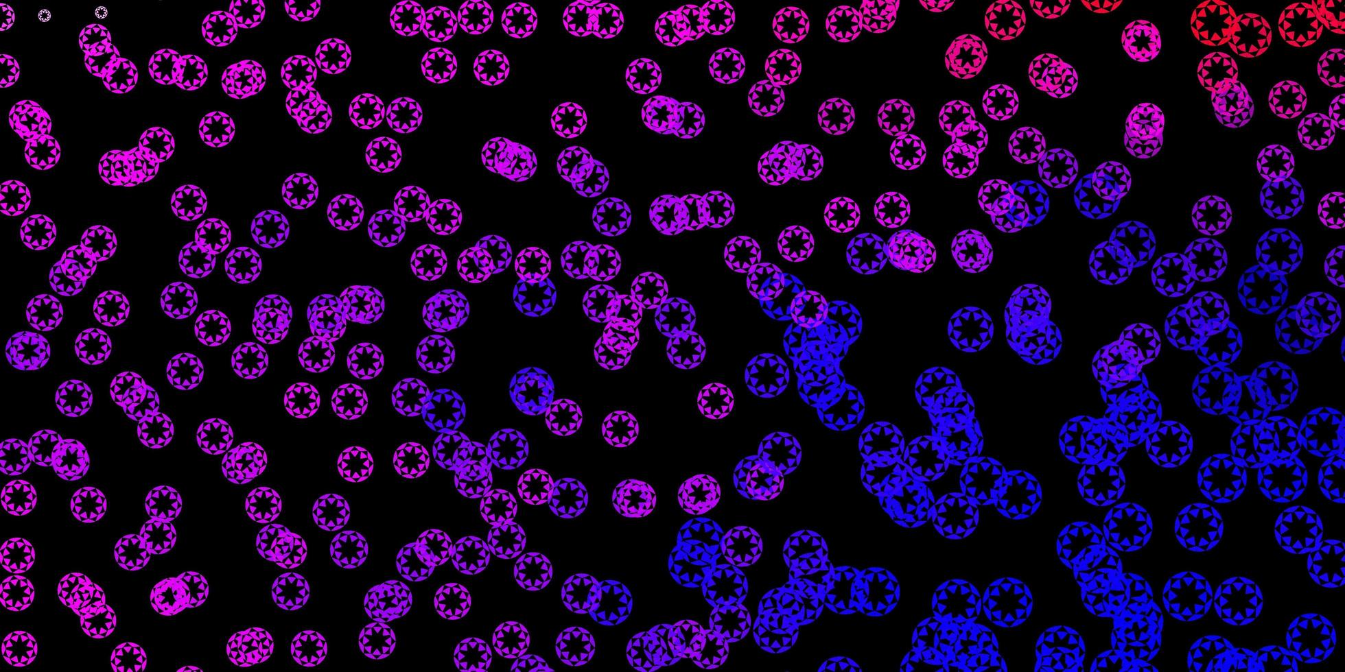 Dark purple, pink vector texture with disks.