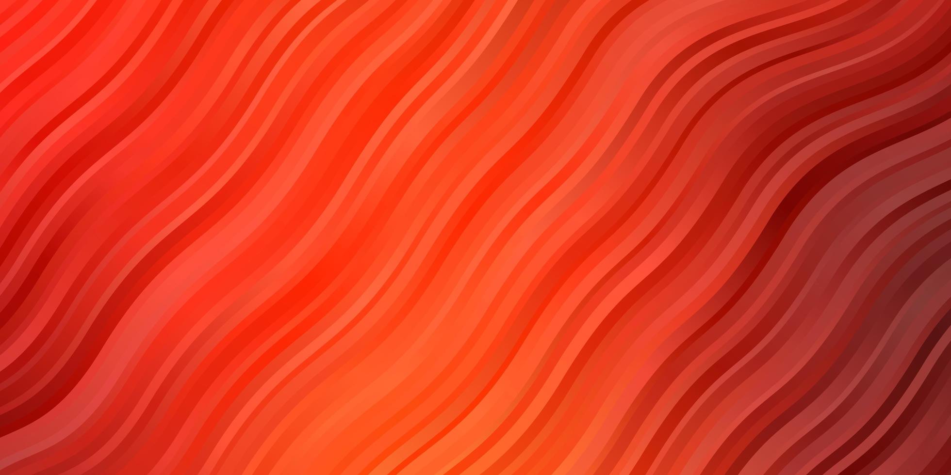 Dark Orange vector backdrop with circular arc.
