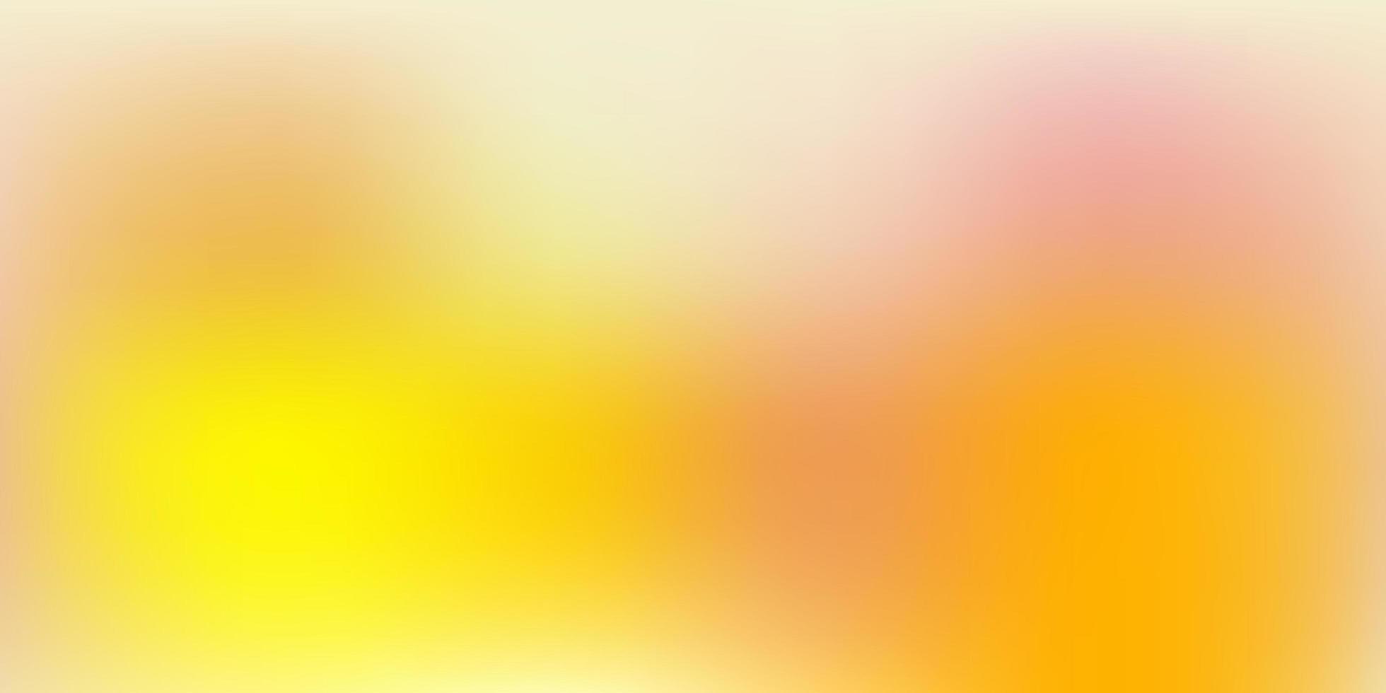 Light Pink, Yellow vector gradient blur texture.
