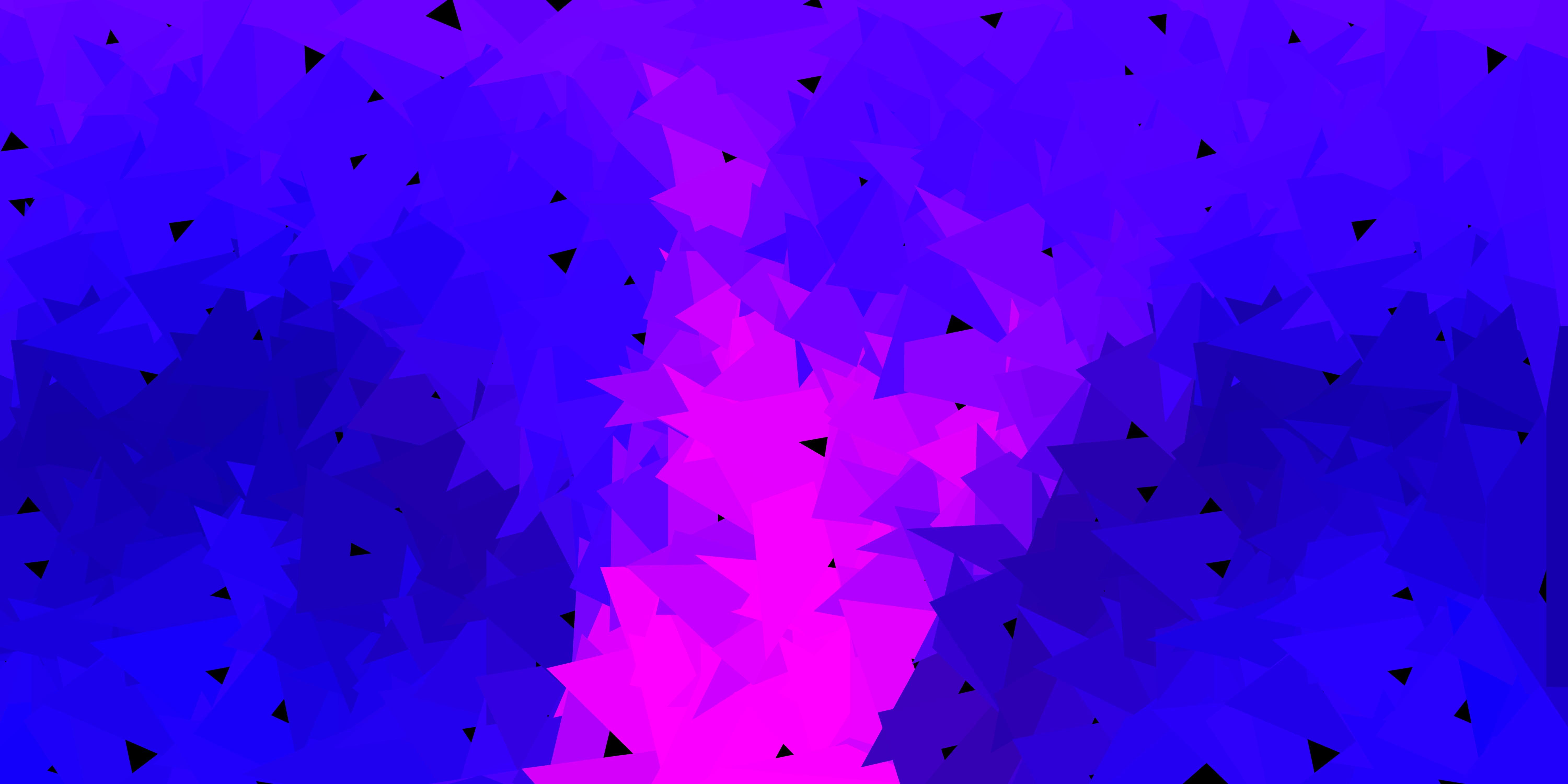 Dark purple, pink vector gradient polygon layout. 3004836 Vector Art at