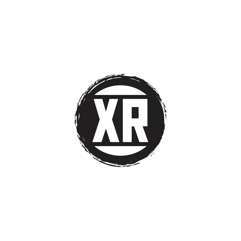 Logo monogram design template vector