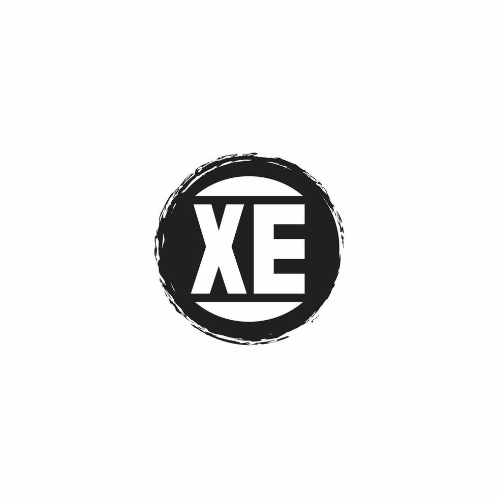 Logo monogram design template vector